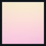 Hintergrund mit blassrosa und gelbem Verlauf Fotodruck<br><div class="desc">Blassrosa und gelber Farbverlauf.</div>