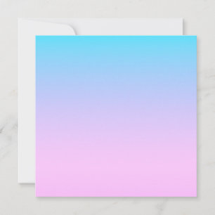 Hintergrund mit blauem und rosa Farbverlauf Dankeskarte