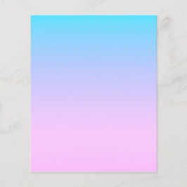 Hintergrund mit blauem und rosa Farbverlauf Flyer