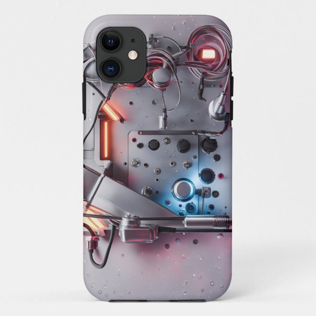 Hintergrund mit Gangschaltung Case-Mate iPhone Hülle (Rückseite)