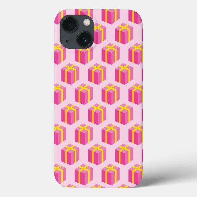 Hintergrund mit Geschenken Case-Mate iPhone Hülle (Rückseite)