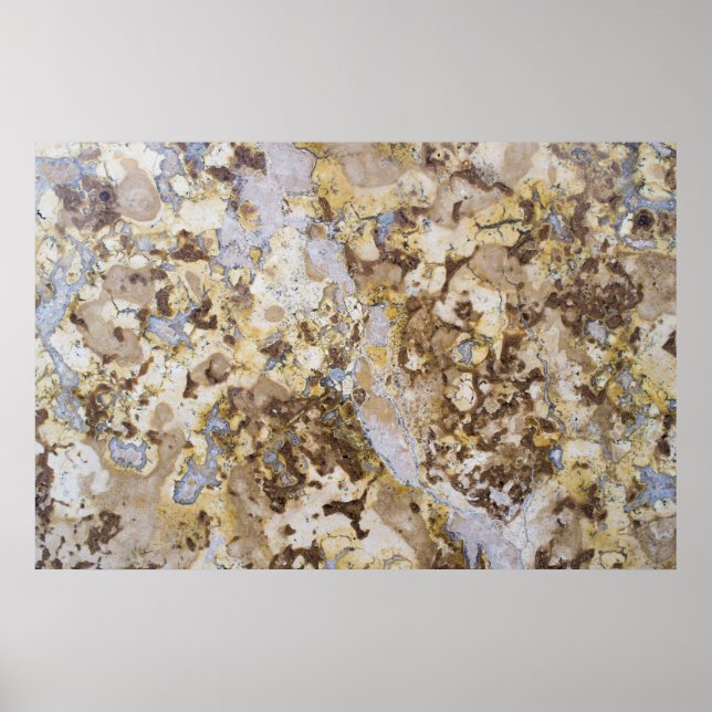 Hintergrund mit Marmormuster Poster (Vorne)