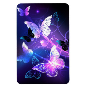 Hintergrund mit Nachtfalter Magnet