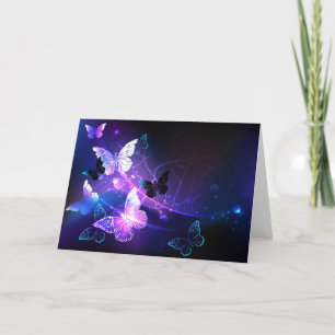 Hintergrund mit Nachtschmetterlingen Programm