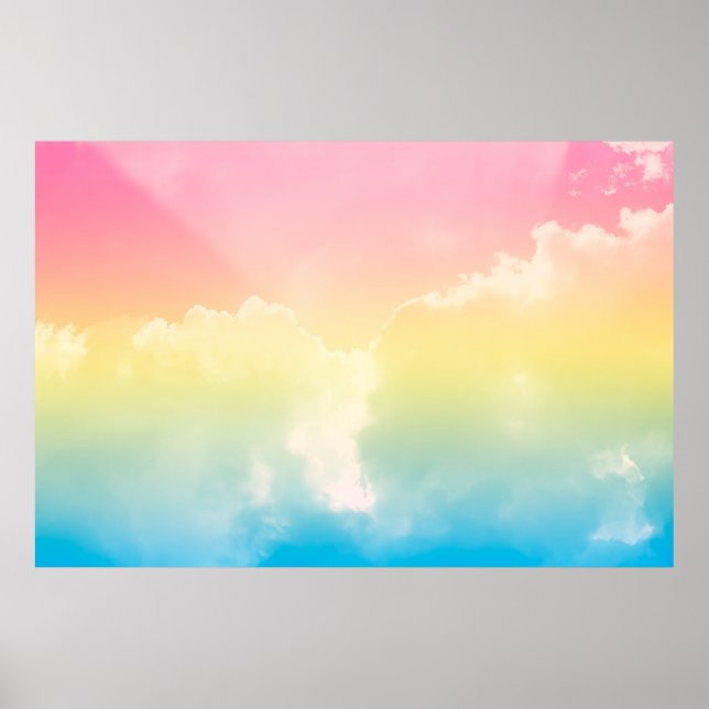 Hintergrund mit pastellfarbenem Gefälle. b Poster (Vorne)