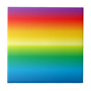 Hintergrund mit Regenbogen farbig Fliese