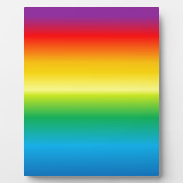 Hintergrund mit Regenbogen farbig Fotoplatte (Vorderseite)