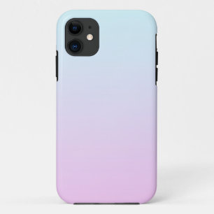 Hintergrund mit rosa und blauen Pastellfarben Case-Mate iPhone Hülle