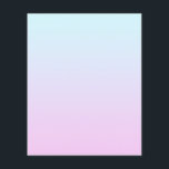 Hintergrund mit rosa und blauen Pastellfarben Flyer<br><div class="desc">Schlichte blaue und rosa Pastellfarben.</div>