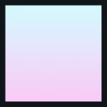 Hintergrund mit rosa und blauen Pastellfarben Poster<br><div class="desc">Schlichte blaue und rosa Pastellfarben.</div>