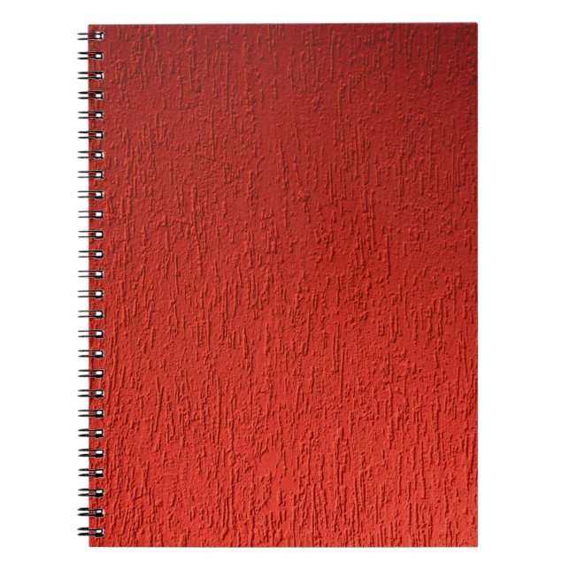 Hintergrund mit roter Textur Notizblock (Vorderseite)