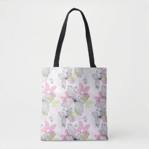 Hintergrund mit Schmetterling Tasche