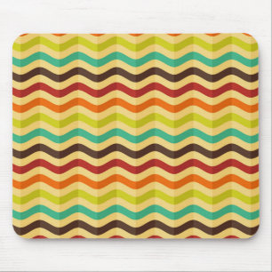 Hintergrund mit Streifen im Retro-Stil 4 Mousepad