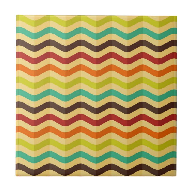 Hintergrund mit Streifen in Retro 4 Fliese (Vorderseite)