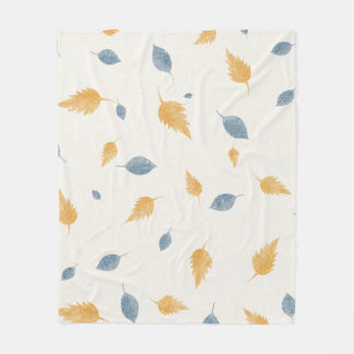 Hintergrund Muster Blätter Textur Fleecedecke