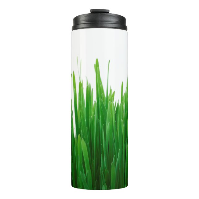 Hintergrund nah Flora frisch Thermosbecher (Vorderseite)