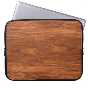 Hintergrund Naturdetail der Teakholztextur Dekor Laptopschutzhülle