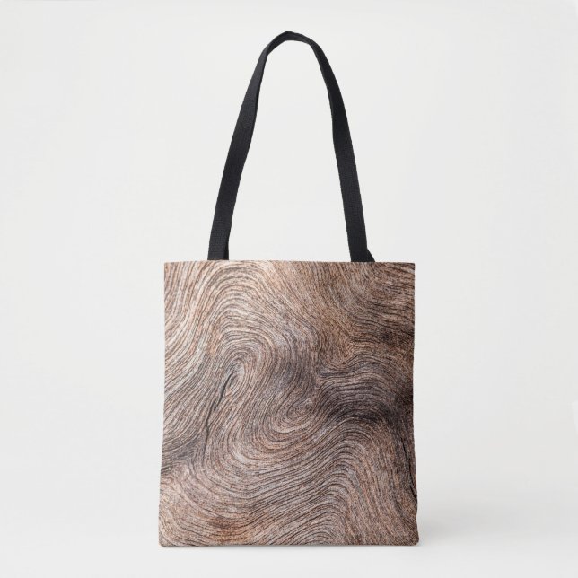 Hintergrund oder Textur aus Holz Tasche (Vorderseite)