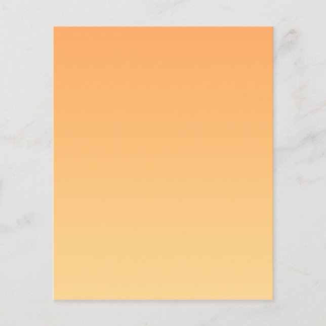 Hintergrund Orange und Gelb (Vorderseite)