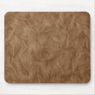 Hintergrund PAPIER STRUKTUR - schmutzig braun Mousepad