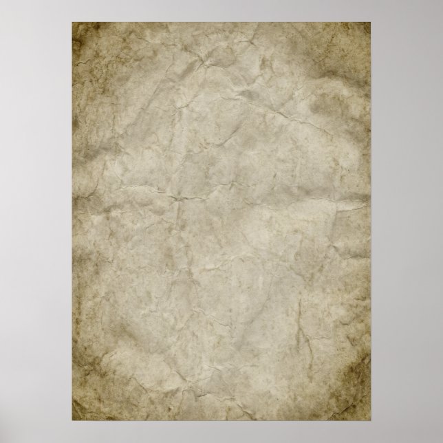 Hintergrund-Pergamentpapier-Vorlage Poster (Vorne)