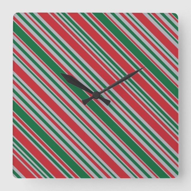 Hintergrund Quadratische Wanduhr (Vorderseite)