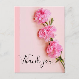 Hintergrund Rosa Narben Blume Danke Karte