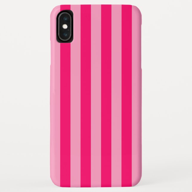 Hintergrund rosa Streifen Case-Mate iPhone Hülle (Rückseite)