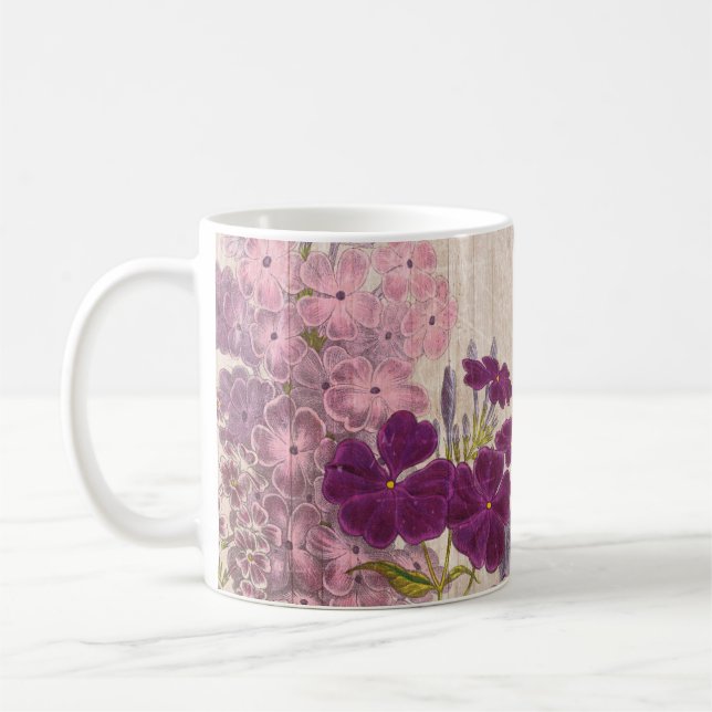 Hintergrund-Scrapbooking-Papier Kaffeetasse (Links)