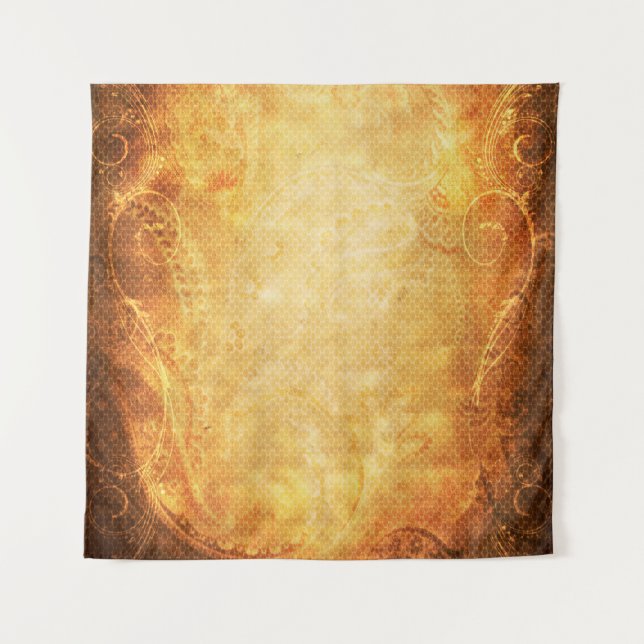 Hintergrund-Scrapbooking-Struktur Wandteppich (Vorderseite)