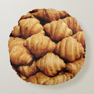 Hintergrund: Staple Food Illustration Rundes Kissen
