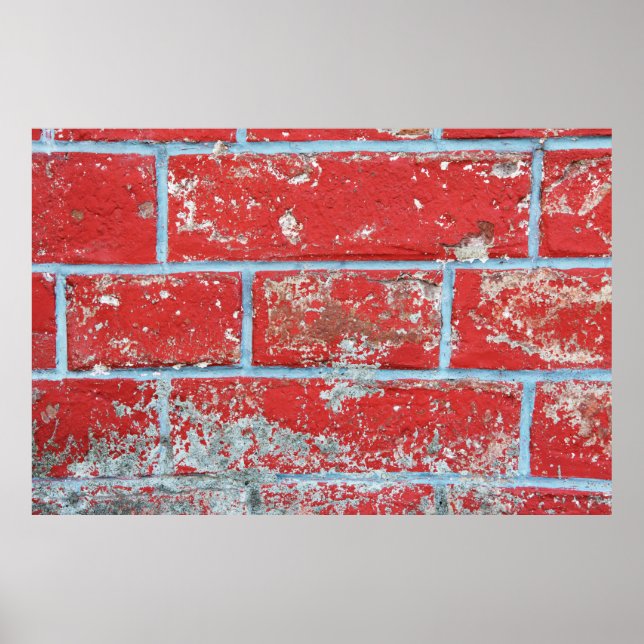 Hintergrund-Tapete mit Textur, rot blau Poster (Vorne)