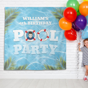 Hintergrund-Tapisserie des Pool-Party - Dekoration Wandteppich