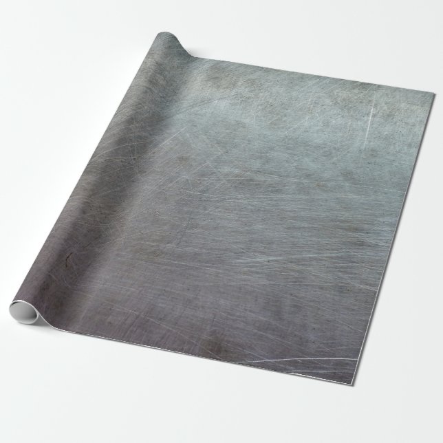 Hintergrund Textur Grunge Metall Geschenkpapier (Ungerollt)