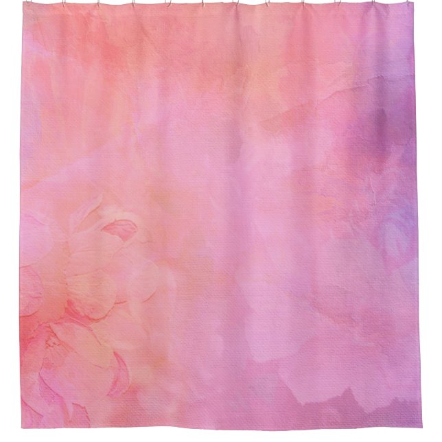 Hintergrund Textur rosa Duschvorhang (Vorderseite)