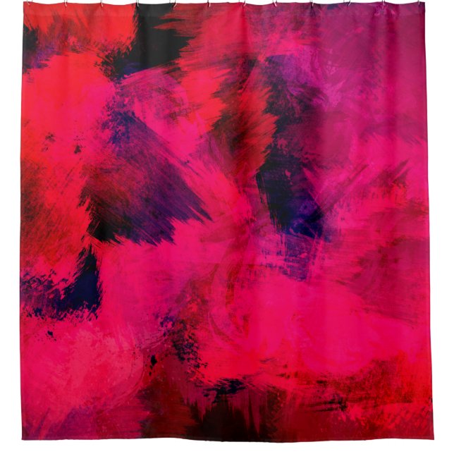 Hintergrund Texturvorlage rot Duschvorhang (Vorderseite)