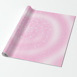 Hintergrund transparenter Sternstrudel Geschenkpapier