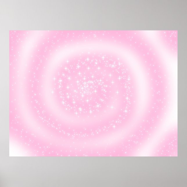 Hintergrund transparenter Sternstrudel Poster (Vorne)