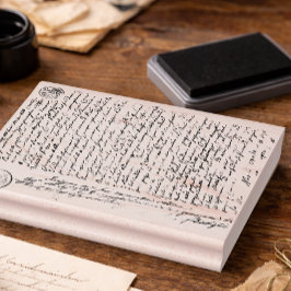 Hintergrund Vintager Skripte Gummistempel