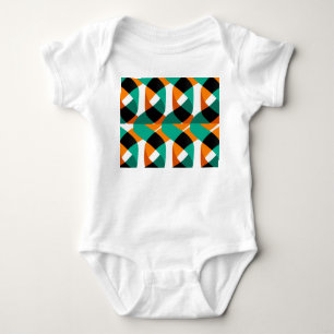 Hintergrund: Vintages Design Baby Strampler