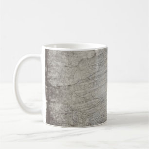Hintergrund Vintages Holz Kaffeetasse