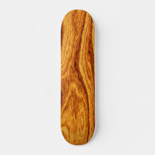 Hintergrund von Holzkörnern Skateboard