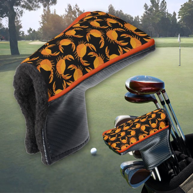 Hintergrund von Orange Crab Golf Headcover (Von Creator hochgeladen)