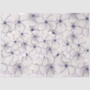 Hintergrund von Pastel Lavender & Blue Floral Seidenpapier