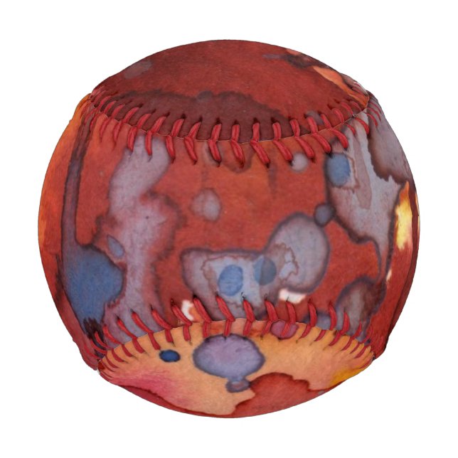 Hintergrund Wasserfarbe 7 Baseball (Vorderseite)