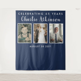 Hintergrundbanner zum 65. Foto Wandteppich