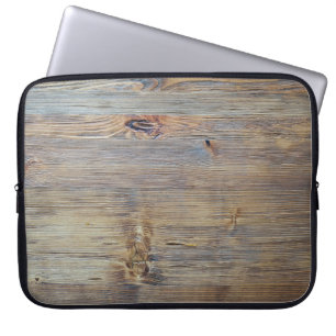 Hintergrundbeleuchtung aus hellem Holz, Zuhause De Laptopschutzhülle