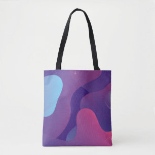 Hintergrundbild des Farbverlaufs. Abstrakte Geomet Tasche