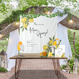 Hintergrundbild des Polterabends mit Hauptpresse g Wandteppich