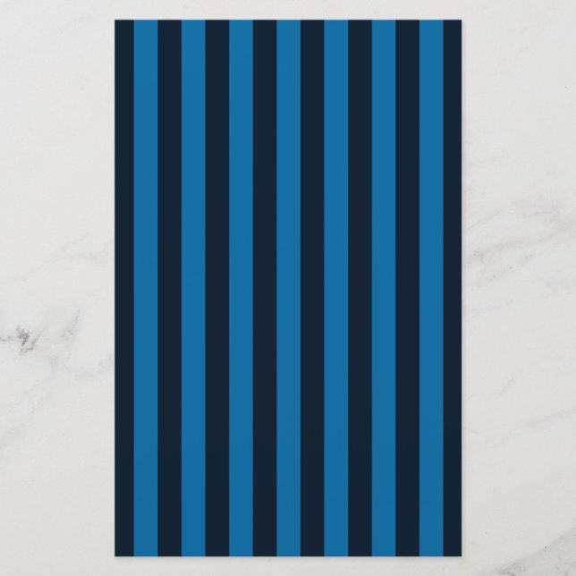 Hintergrundbild für blaue vertikale Streifen anpas Briefpapier (Vorderseite)